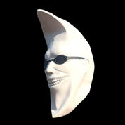 Weiße Mond-Kopfbedeckung, Mondmaske, Ballparty 8