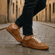 Weiße Sneaker Herren – Bequeme Rutschfeste Schnürsneaker für Jeden Tag 1