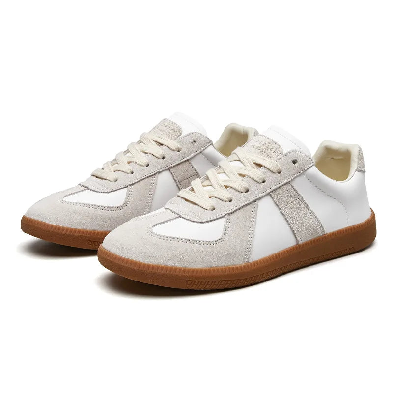 Weiße Sneaker Herren – Bequeme Rutschfeste Schnürsneaker für Jeden Tag 6