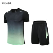 Herren Sportbekleidungsset für Training und Freizeit, schnell trocknend und bequem