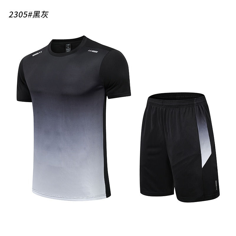 Herren Sportbekleidungsset für Training und Freizeit, schnell trocknend und bequem