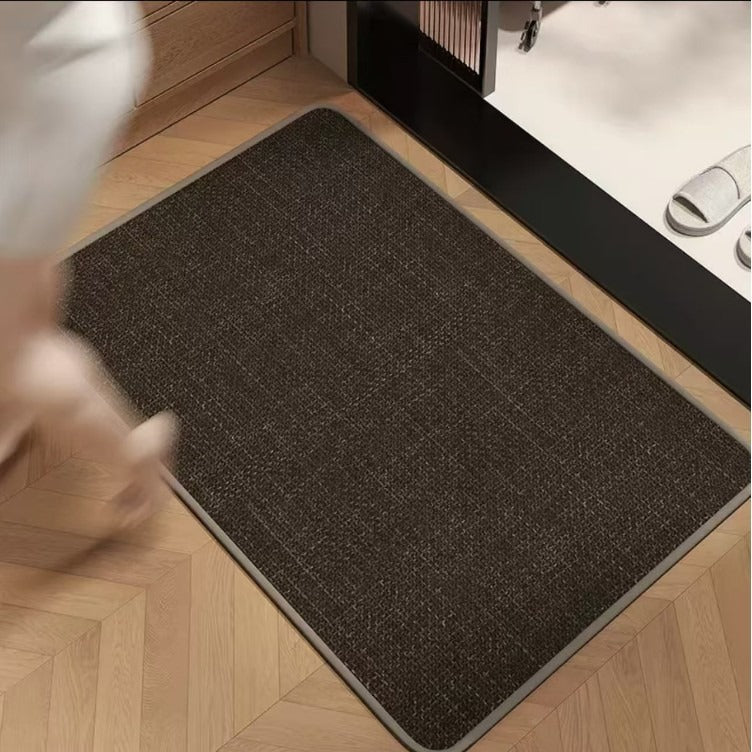 Gewebte Fußmatten für den Innenbereich, maschinenwaschbar