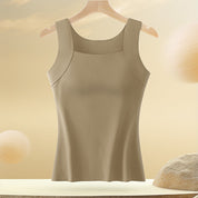 Giulia | Atmungsaktives Tanktop mit integriertem BH für Damen