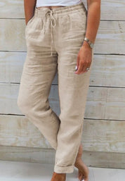 MIA | Bequeme Hochbundhose mit Kordelzug