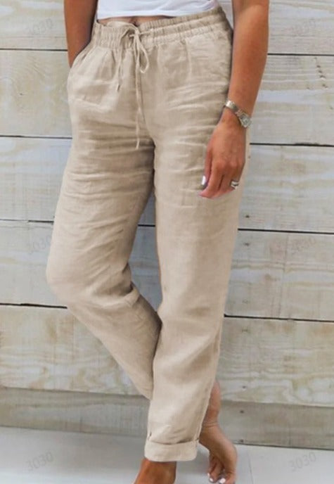 MIA | Bequeme Hochbundhose mit Kordelzug