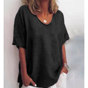 Iris | Vielseitiges Damen V-Ausschnitt-Shirt