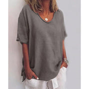 Iris | Vielseitiges Damen V-Ausschnitt-Shirt