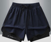 Geometrische Sportshorts für Damen – Stylisch und atmungsaktiv für Fitness und Laufen