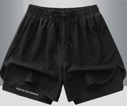 Geometrische Sportshorts für Damen – Stylisch und atmungsaktiv für Fitness und Laufen