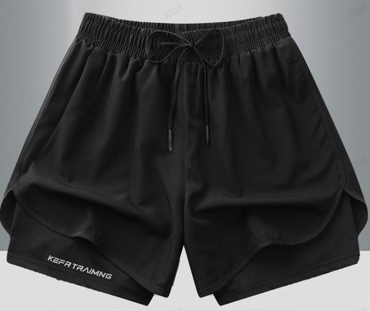 Geometrische Sportshorts für Damen – Stylisch und atmungsaktiv für Fitness und Laufen