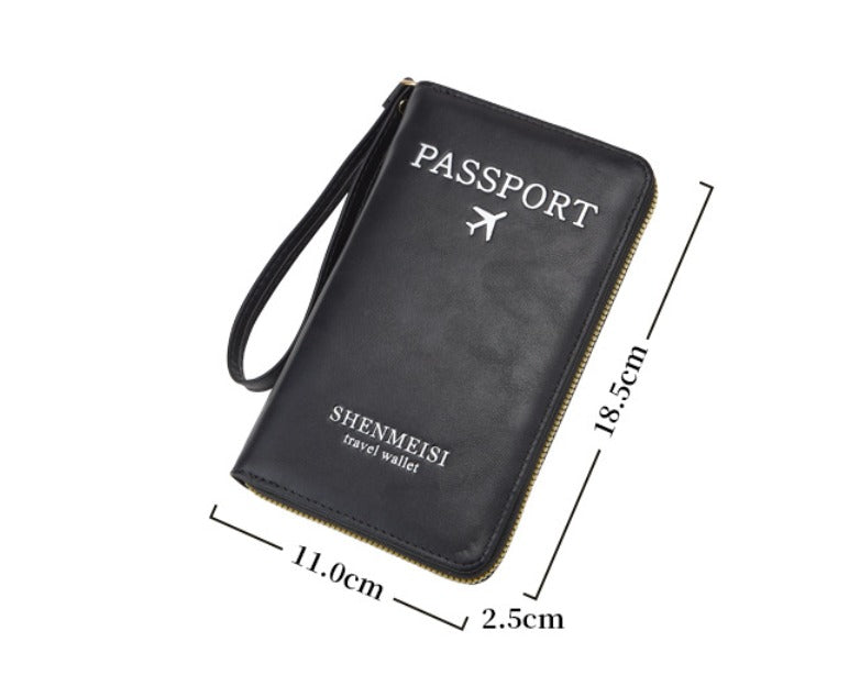 Premium RFID-skyddad reseplånbok för ultimat skydd