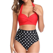 Mia | Högmidjad bikiniset för strand och pool