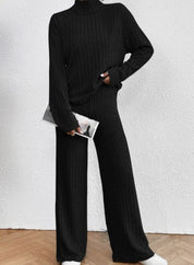 ASHLEY | Tvådelad stickad outfit