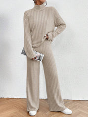 ASHLEY | Tvådelad stickad outfit