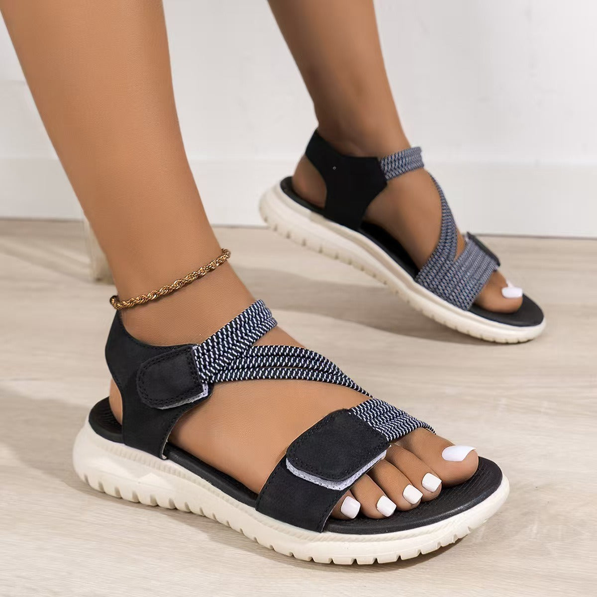 Ortopediska sandaler med stöd för hålfoten för damer – bekväm sommarstil