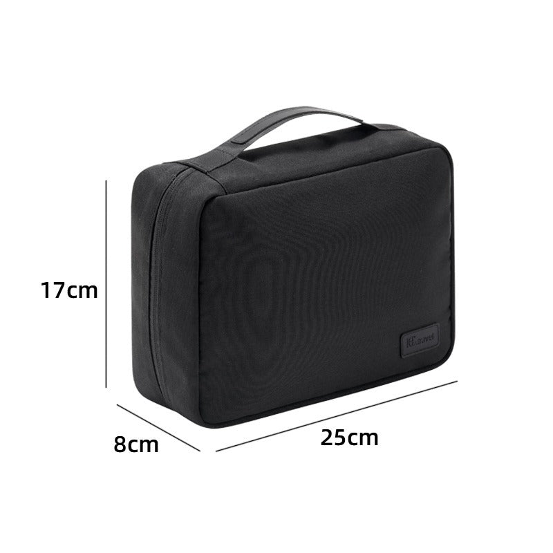 Mercy | Stilvolle und funktionale Kosmetik-Essentials Tasche mit doppelter Schicht