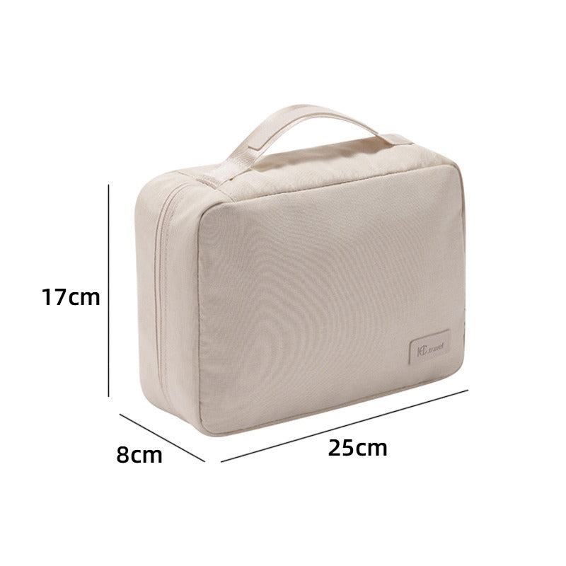 Mercy | Stilvolle und funktionale Kosmetik-Essentials Tasche mit doppelter Schicht