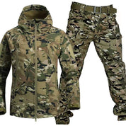 Herren Outdoor-Set wasserdicht mit Fleecefutter