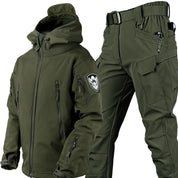 Herren Outdoor-Set wasserdicht mit Fleecefutter