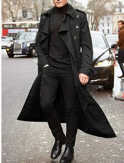 Simon | Modern herrtrenchcoat med enkel design