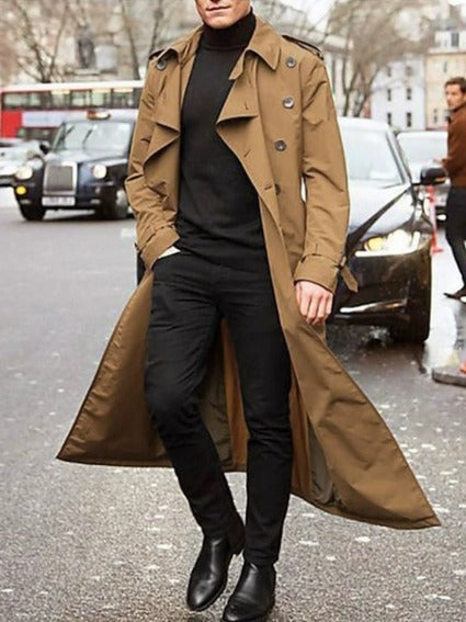 Simon | Modern herrtrenchcoat med enkel design