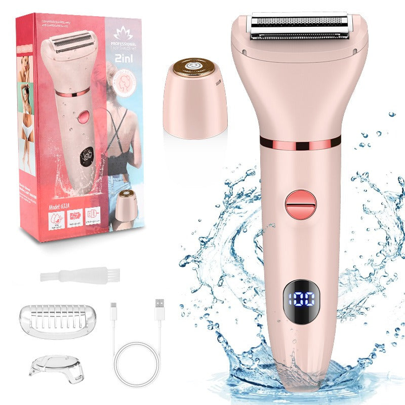 Smoothshave 2-i-1-rakhyvel för damen