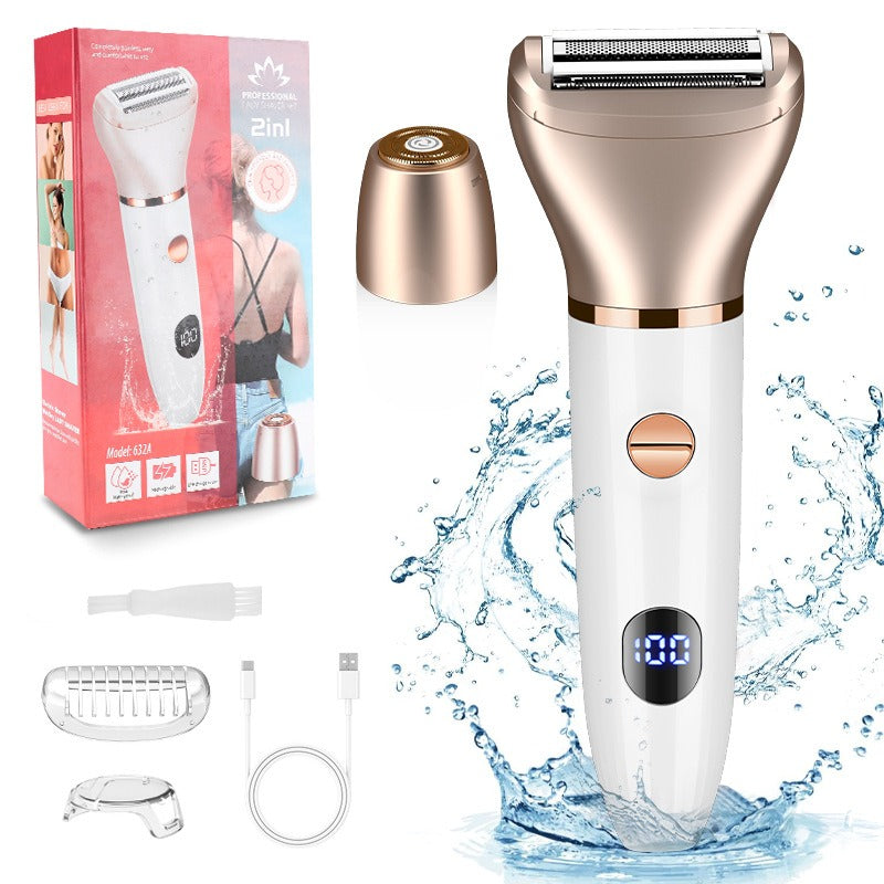 Smoothshave 2-i-1-rakhyvel för damen
