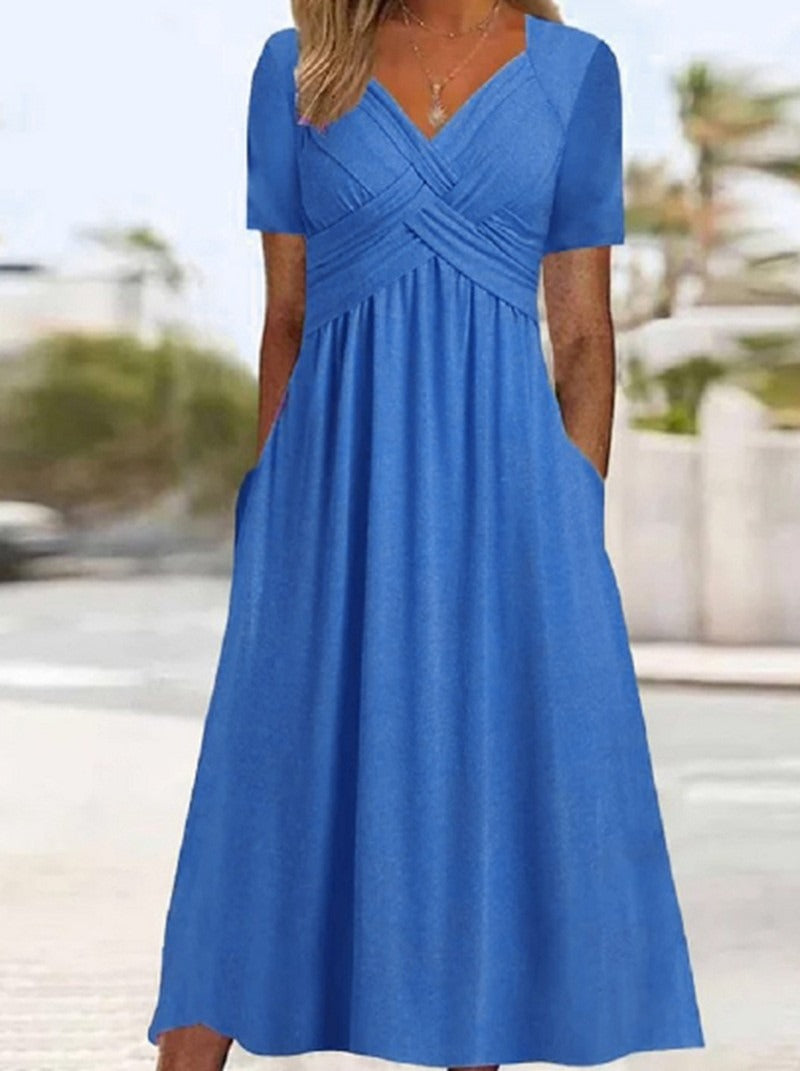 Elegantes Midi Kleid für Frauen – Zeitloser Stil für jeden Anlass