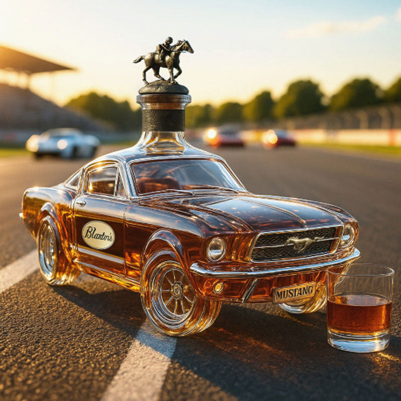 Whiskykaraffe in Mustang-Form für die Hausbar 0