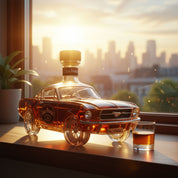 Whiskykaraffe in Mustang-Form für die Hausbar 3