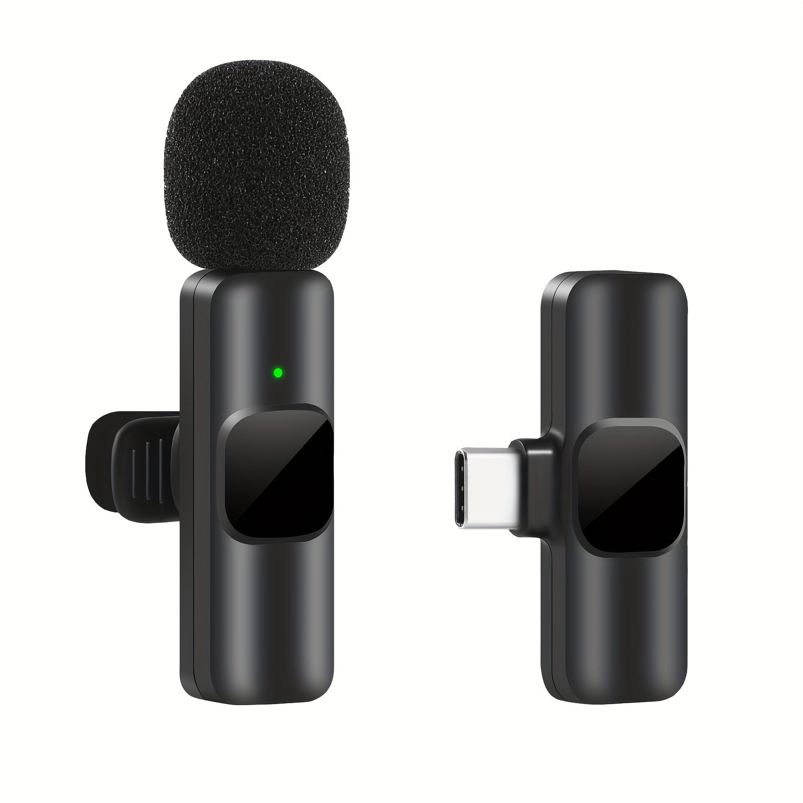 Wireless Lavalier-Mikrofon für Videoaufnahmen und Live-Streaming-Kompaktes Design mit hoher Klangqualität und USB-C-Verbindung 0