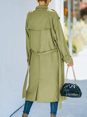 Brigitte | Elegant dubbelradig damtrenchcoat