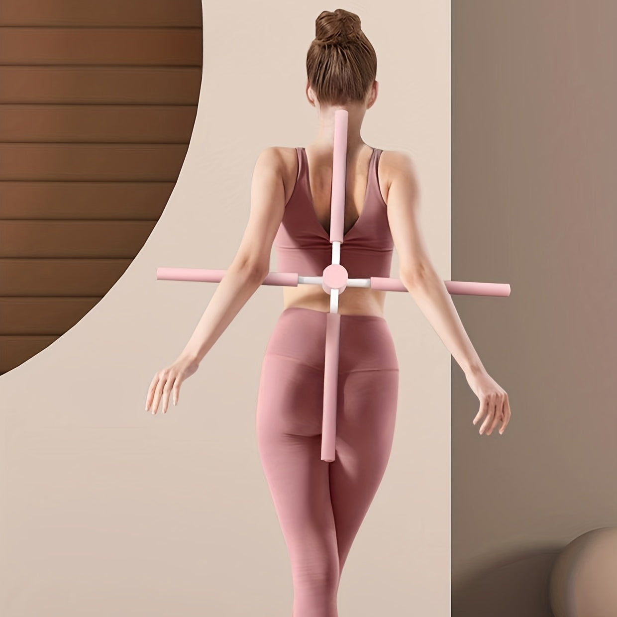 Zen-Yoga-Stock – Balance und Tiefendehnung 1