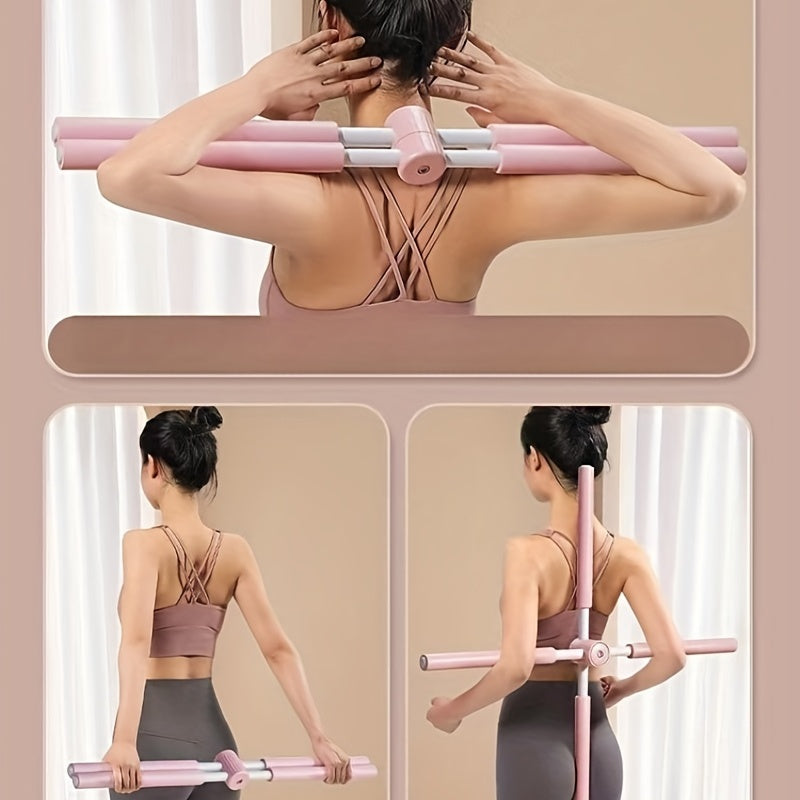 Zen-Yoga-Stock – Balance und Tiefendehnung 2