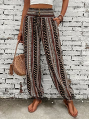 Amelie | Högmidjade byxor – Boho-chic för din garderob