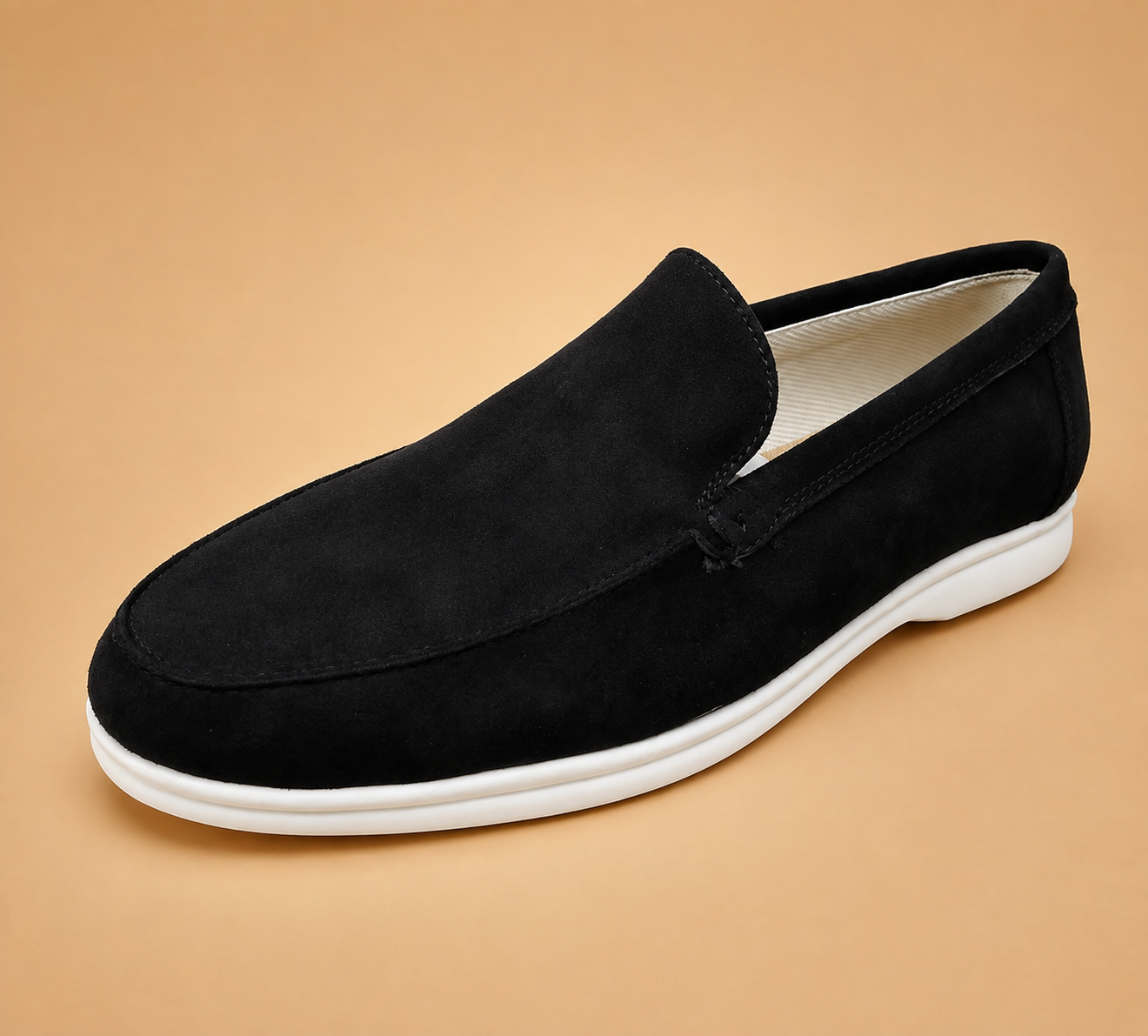 Eleganta herrloafers med ortopediskt stöd – bekväma slip-on-skor för vardag och speciella tillfällen