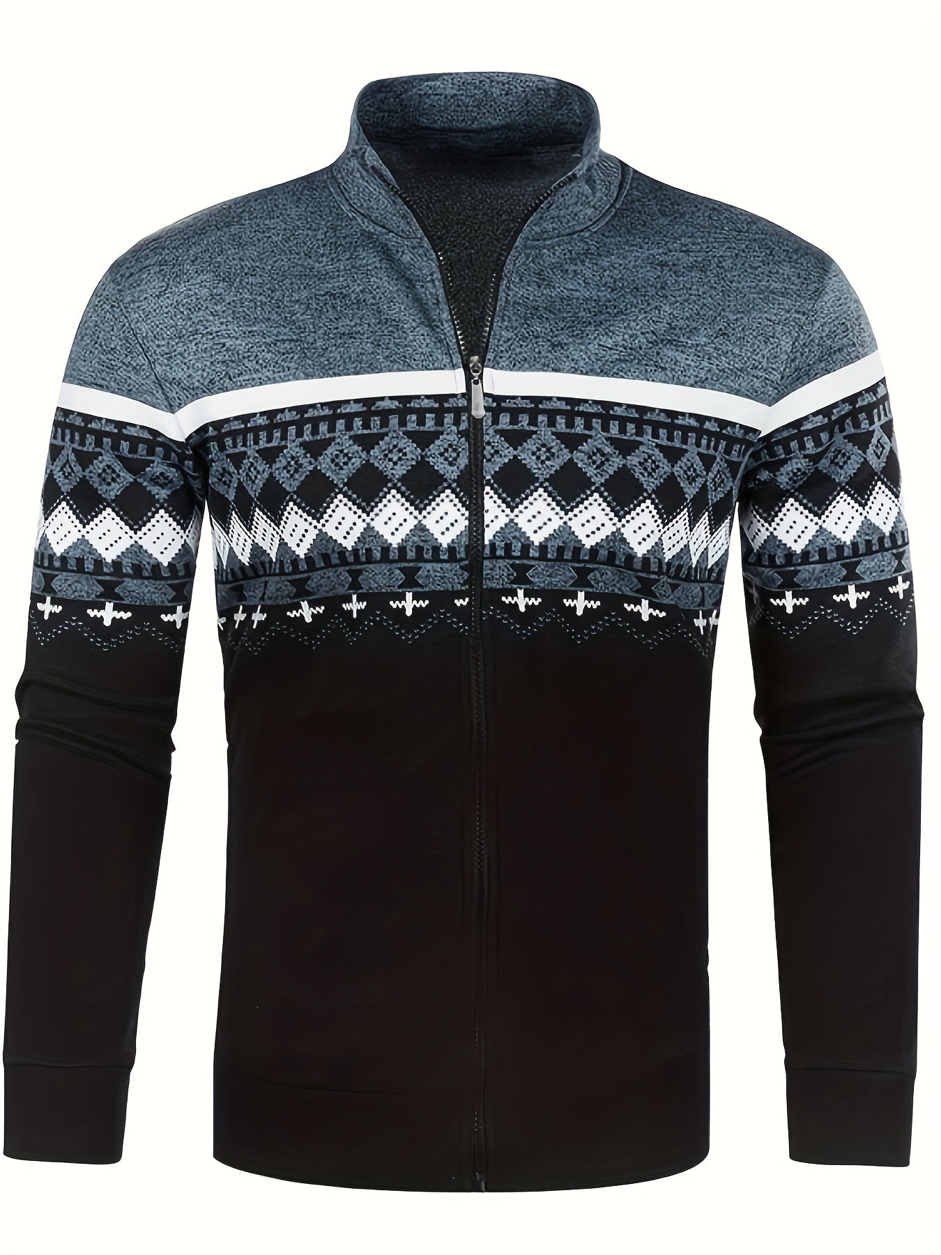 Herren retro-kofta i elegant elastisk jersey FRANCHI