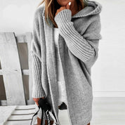 Ivana | Elegant långärmad stickad cardigan för vintern