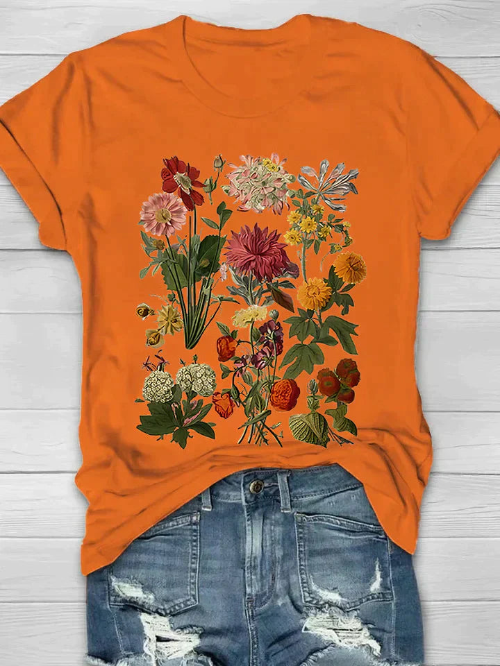 LUELLA | Retro blommönstrad T-shirt
