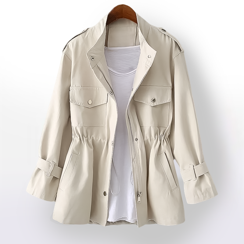 Anselma | Elegant och stilfull dam-trenchcoat