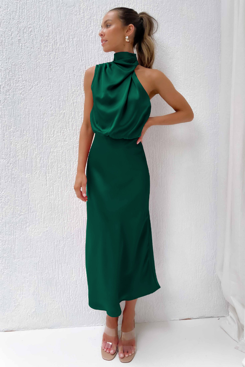 MADELYN | Elegant midiklänning för kvinnor