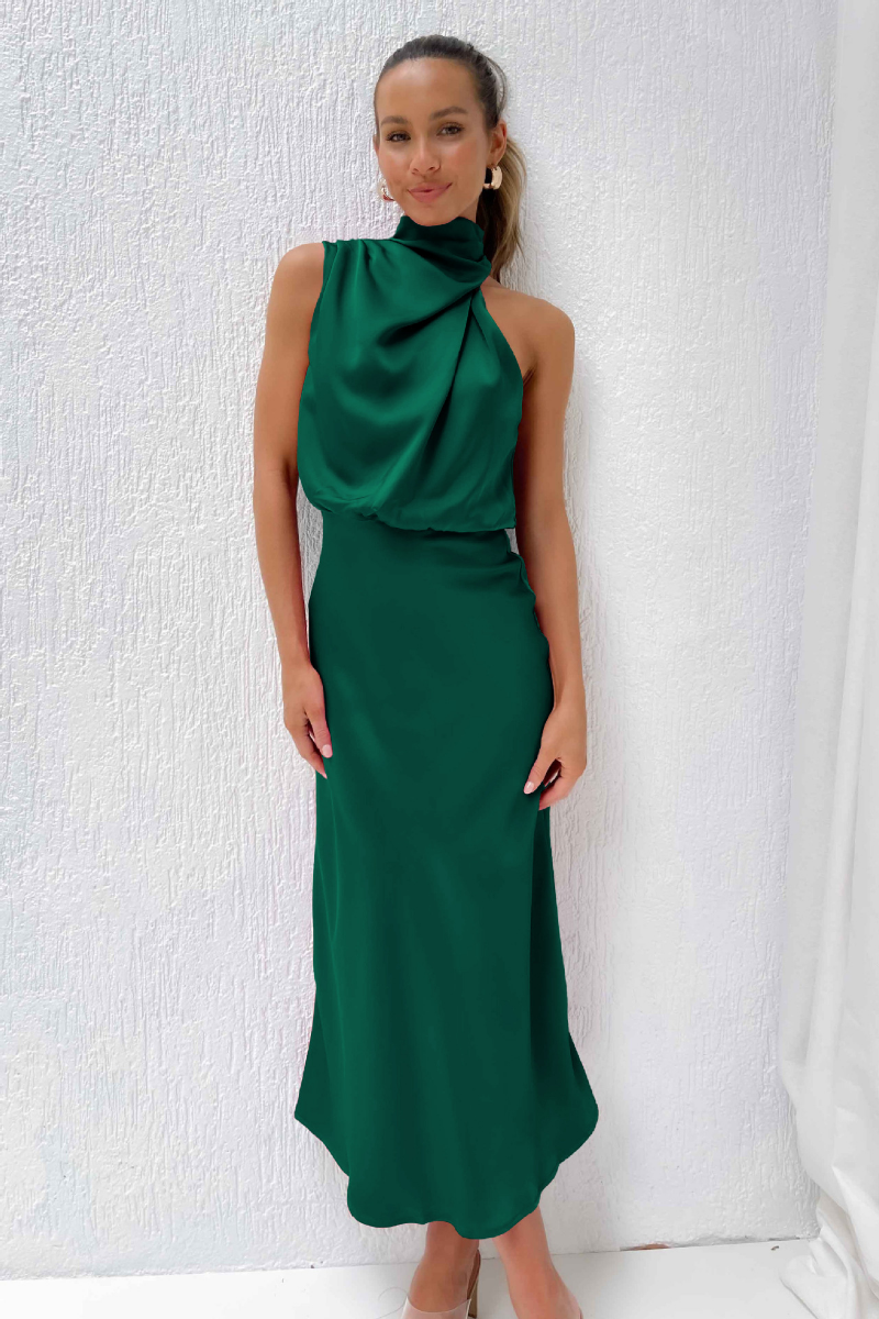 MADELYN | Elegant midiklänning för kvinnor