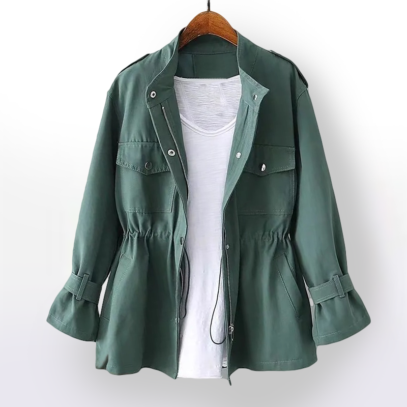 Anselma | Elegant och stilfull dam-trenchcoat