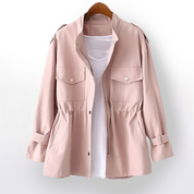 Anselma | Elegant och stilfull dam-trenchcoat