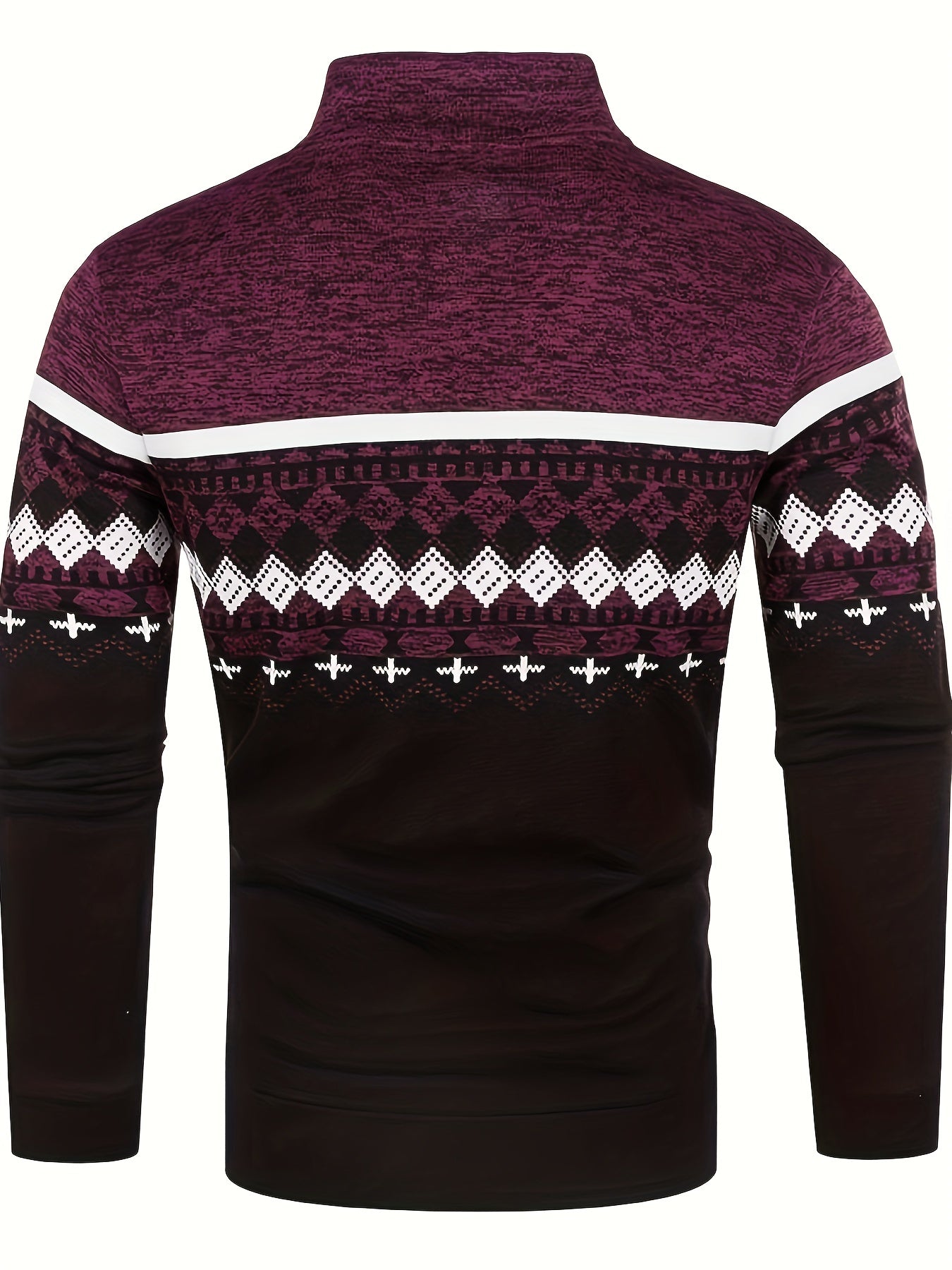 Herren retro-kofta i elegant elastisk jersey FRANCHI