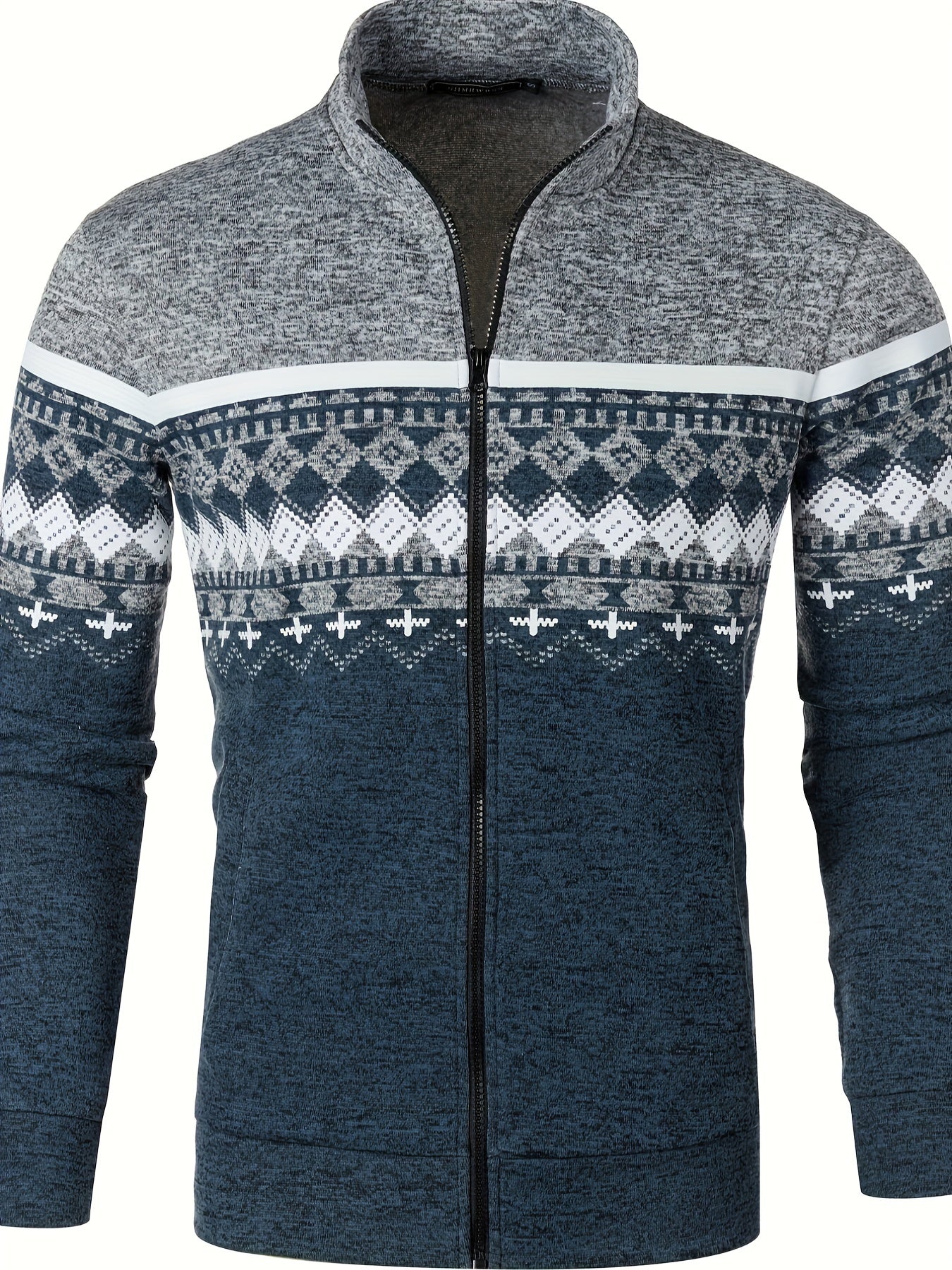 Herren retro-kofta i elegant elastisk jersey FRANCHI