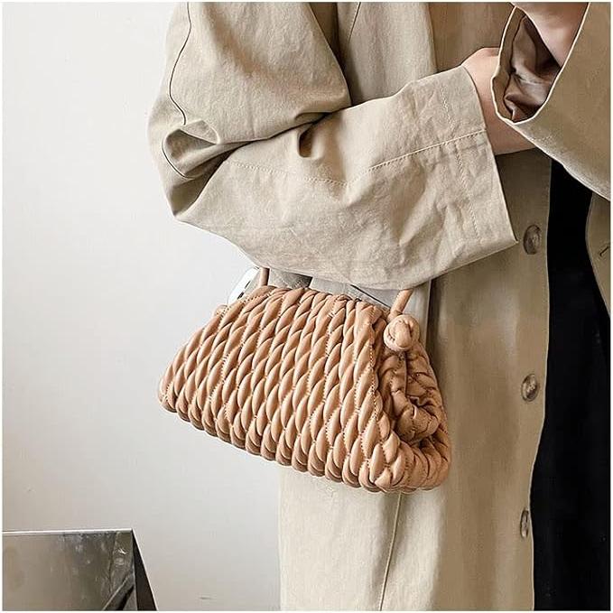 Chloe | Stilren enfärgad mini läder crossbody axelväska