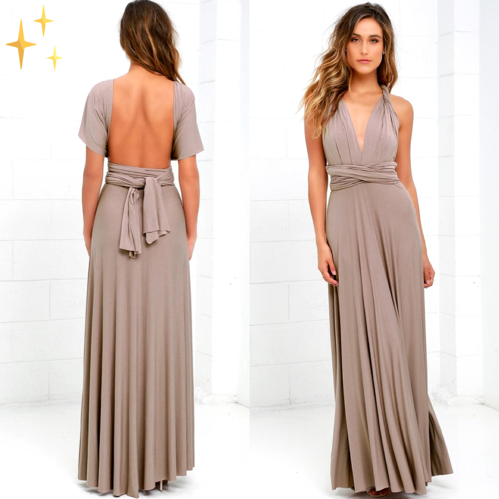 EMILY | Enkelt elegant omlott-sommarklänning