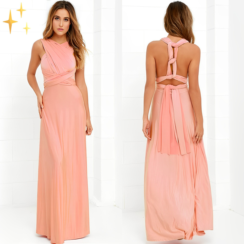 EMILY | Enkelt elegant omlott-sommarklänning