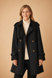 Milan| Avslappnad dam-trenchcoat